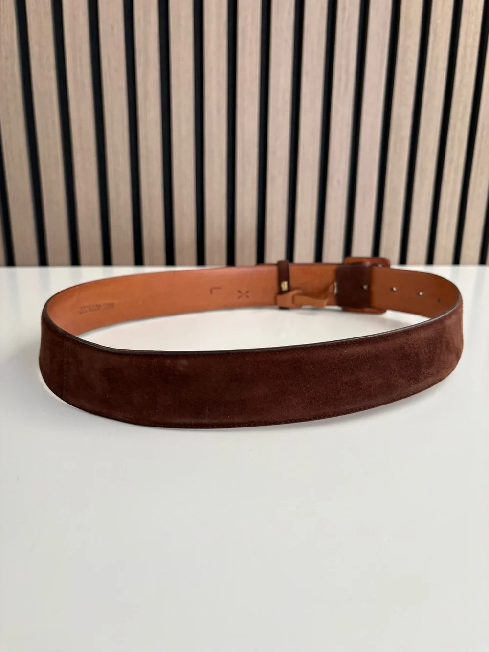 RALPH LAUREN Suede Belt